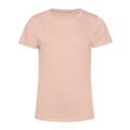 A light pink short-sleeve crewneck t-shirt displayed on a clean white background.